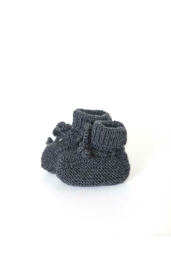 Chaussons Charlie, nouveau né, fabrique en France, collection automne-/hiver 2021/22 Petite Corto.