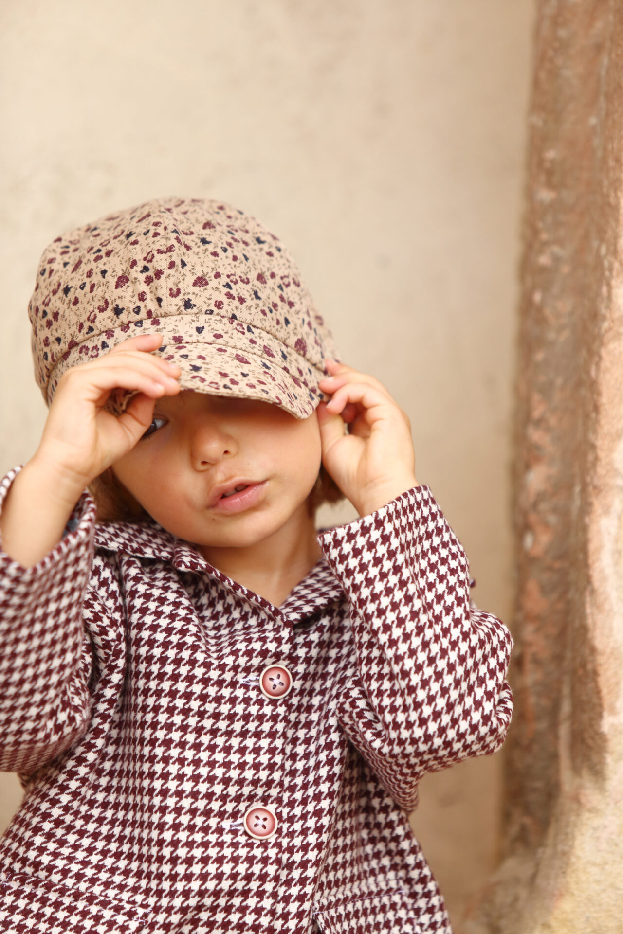 CASQUETTE FLEURIE ANITA